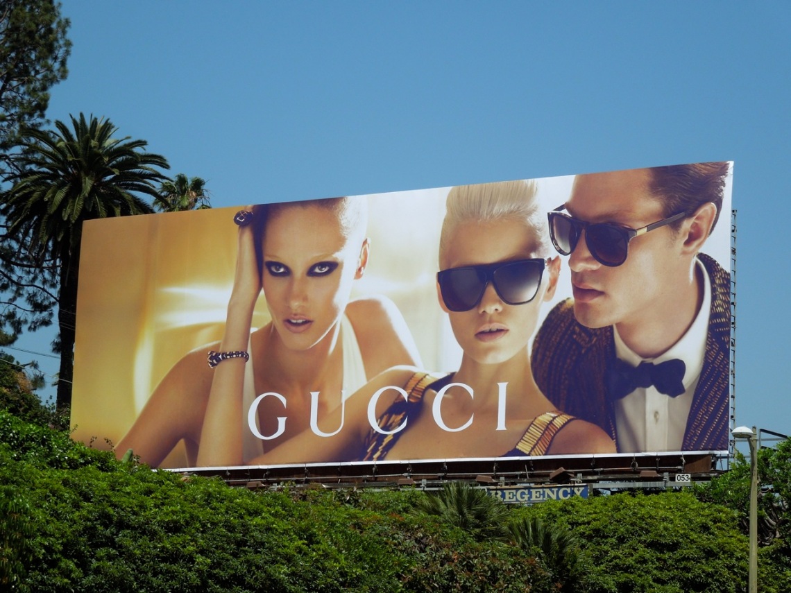 Gucci 2012 sunglasses billboard