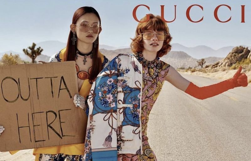 Julee Huang - Gucci Eyewear, Spring Summer 2019